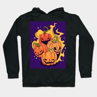 horror pumpkin halloween Celebration Hoodie